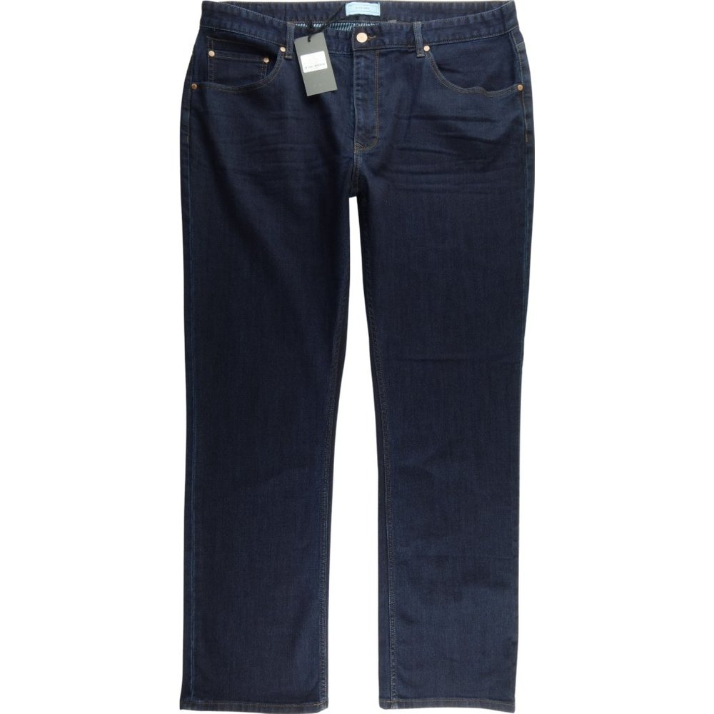 Five Four Raw Denim Huron Navy Relaxed Jeans B926